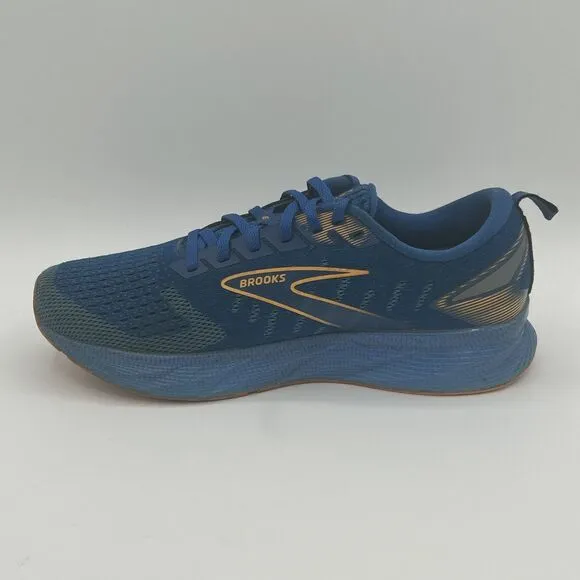 Brooks Levitate 6 Sneakers Men's Size 8 D Running Athletic Shoes Blue Orange