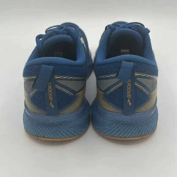 Brooks Levitate 6 Sneakers Men's Size 8 D Running Athletic Shoes Blue Orange