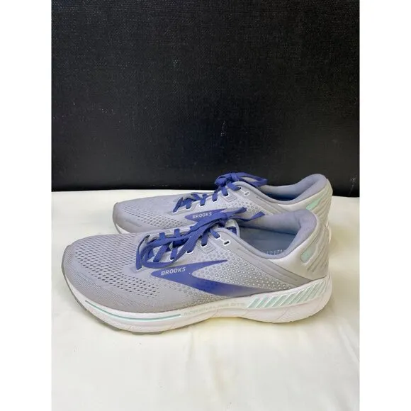 Brooks Men's Gray &amp; Purple Running Shoes/ Sneakers Size 13 SKU 5563