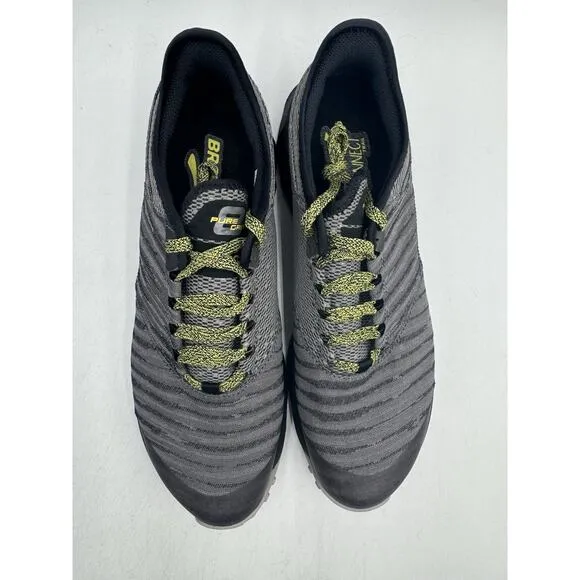 Brooks PUREGRIT 8 Men's NEW Athletic Sneaker Grey US Size 9.5 Medium NIB