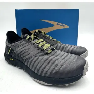 Brooks PUREGRIT 8 Men's NEW Athletic Sneaker Grey US Size 9.5 Medium NIB