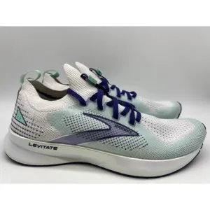 Brooks Women's Levitate Stealthfit 5 1203591B127 White Running Shoes Size 10B🛒