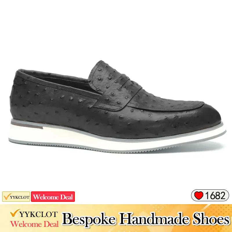 Business Casual Loafers Men's British Dress Leather Shoes