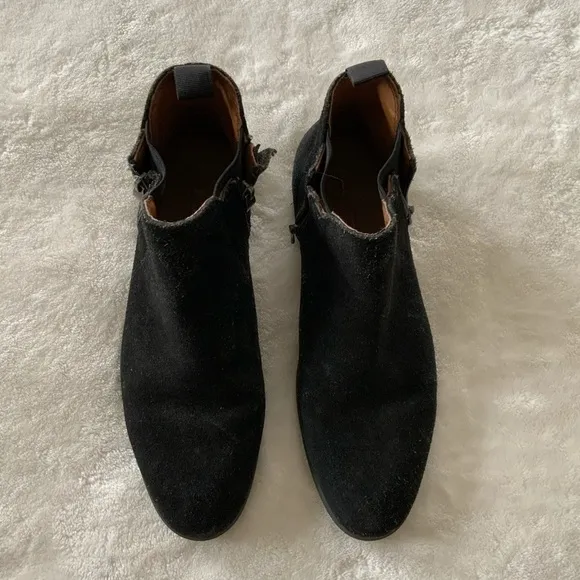 𝅺CALL It Spring Men's Zip Up Suede Short Boot