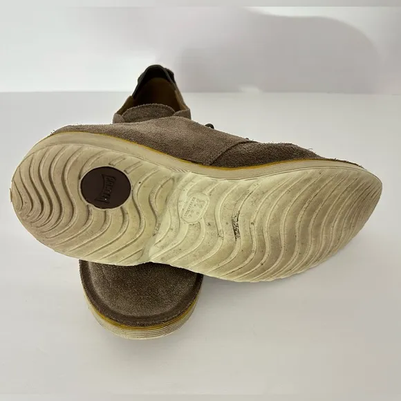 CAMPER Morrys Formal Shoe - Tan Suede