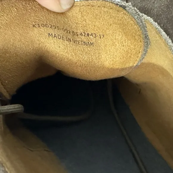 CAMPER Morrys Formal Shoe - Tan Suede