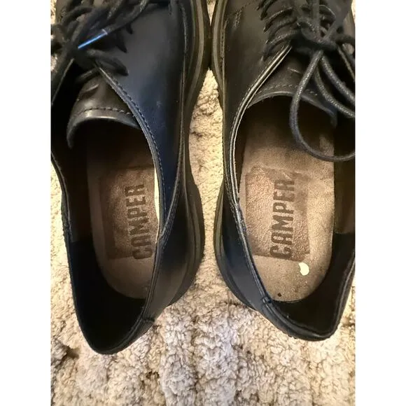 Camper Walden Leather Lace Up Formal Shoes sz EU 39 US 8.5/9