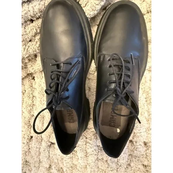 Camper Walden Leather Lace Up Formal Shoes sz EU 39 US 8.5/9