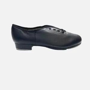 CAPEZIO CG55 TELETONE XTREME Tap Shoes Womens Size 5.5 M Black Lace-Up Dance NEW