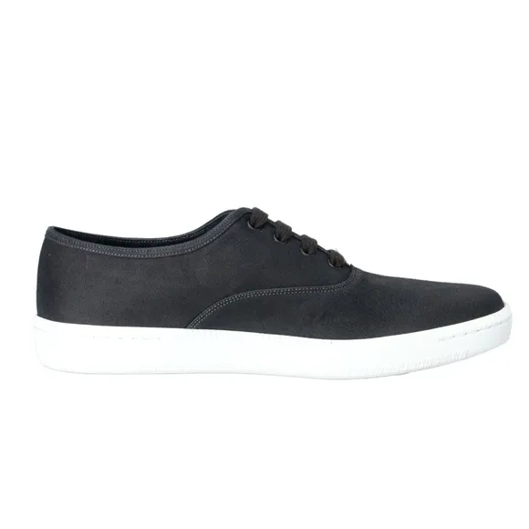 Car Shoe By Prada Black Canvas Sneakers Shoes