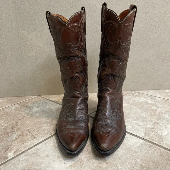 Cats paw Shoes boots  Mens sz 8.5D leather very good preowned SHAPE