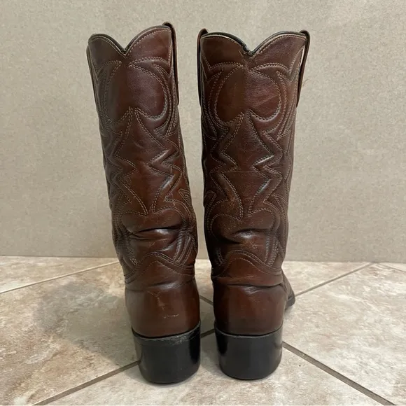 Cats paw Shoes boots  Mens sz 8.5D leather very good preowned SHAPE