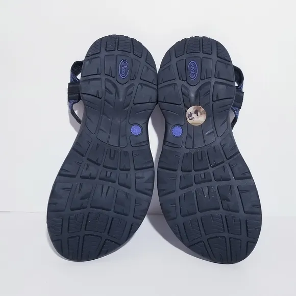 CHACO Blue Uptread Ecotread 2 Sandal V2 Outdoor Hiking Sandals Size 9