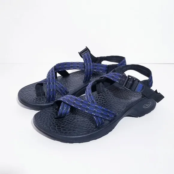 CHACO Blue Uptread Ecotread 2 Sandal V2 Outdoor Hiking Sandals Size 9