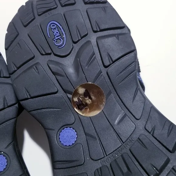 CHACO Blue Uptread Ecotread 2 Sandal V2 Outdoor Hiking Sandals Size 9