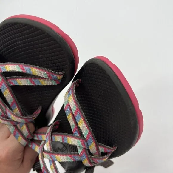 Chaco Ecotread Pink Strappy Sandals