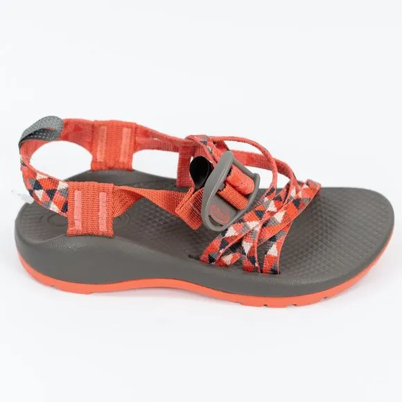 Chaco Kid's ZX1 Ecotread 'Speck Grenadine' J180262 Outdoor Strappy Sandals
