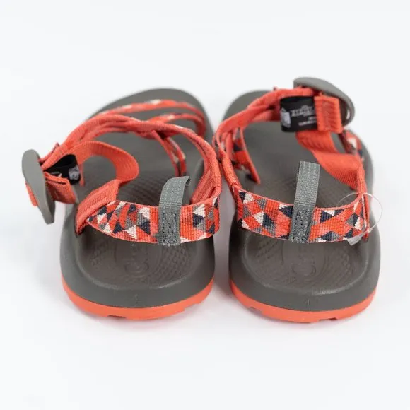 Chaco Kid's ZX1 Ecotread 'Speck Grenadine' J180262 Outdoor Strappy Sandals