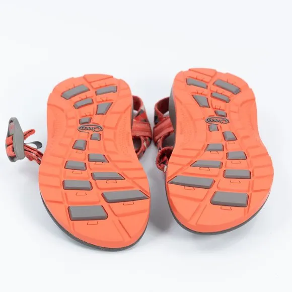 Chaco Kid's ZX1 Ecotread 'Speck Grenadine' J180262 Outdoor Strappy Sandals