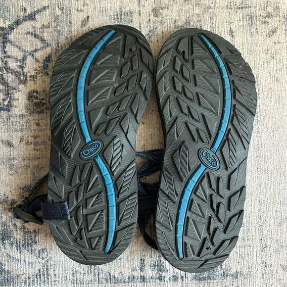 Chaco Men Zcloud 2 Athletic Sandal J105763 Olas Blue Adjustable Outdoor SZ 9 NWT