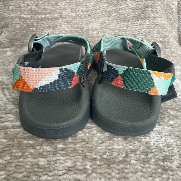CHACO Sandals Womens 10 Multicolor Mega Z Cloud Kaleido Katydid Sport Outdoor