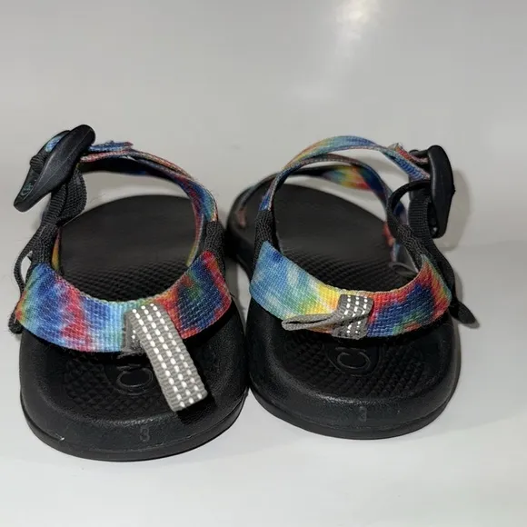 Chaco Z/2 Classic Strappy Sandals Tie Dye child size 3