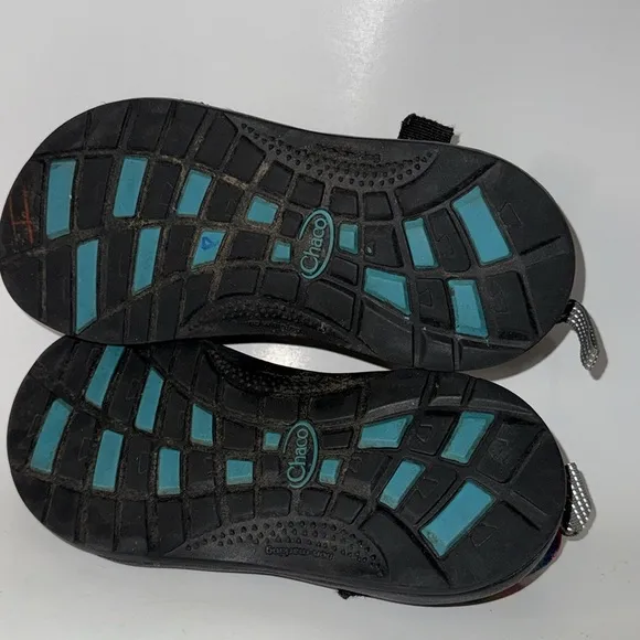 Chaco Z/2 Classic Strappy Sandals Tie Dye child size 3