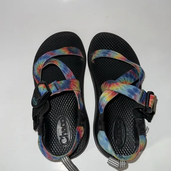 Chaco Z/2 Classic Strappy Sandals Tie Dye child size 3