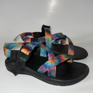 Chaco Z/2 Classic Strappy Sandals Tie Dye child size 3