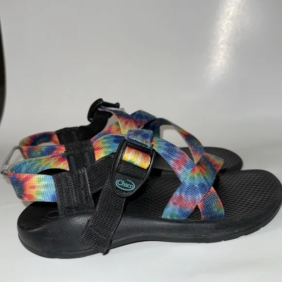 Chaco Z/2 Classic Strappy Sandals Tie Dye child size 3