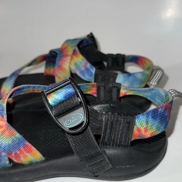 Chaco Z/2 Classic Strappy Sandals Tie Dye child size 3