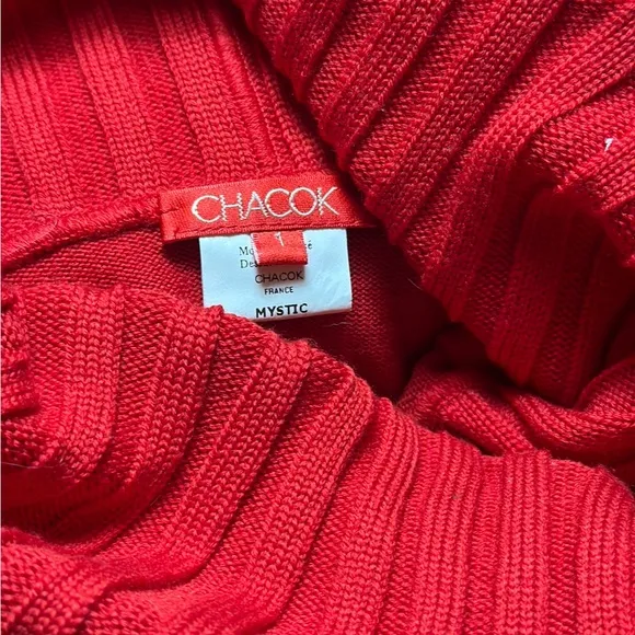Chacok Red Sweater Shirt/skirt set
