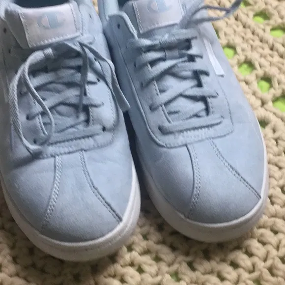 Champion the originals vegan suede Pale Blue