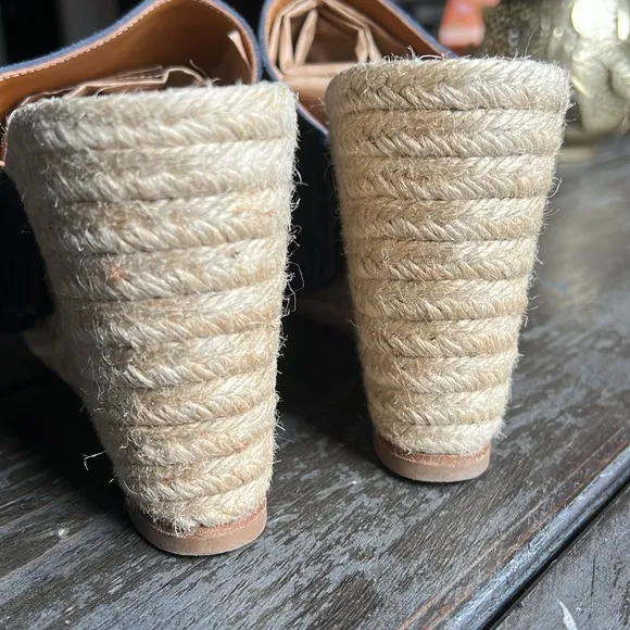 Chloe Suede Wedge Shoes