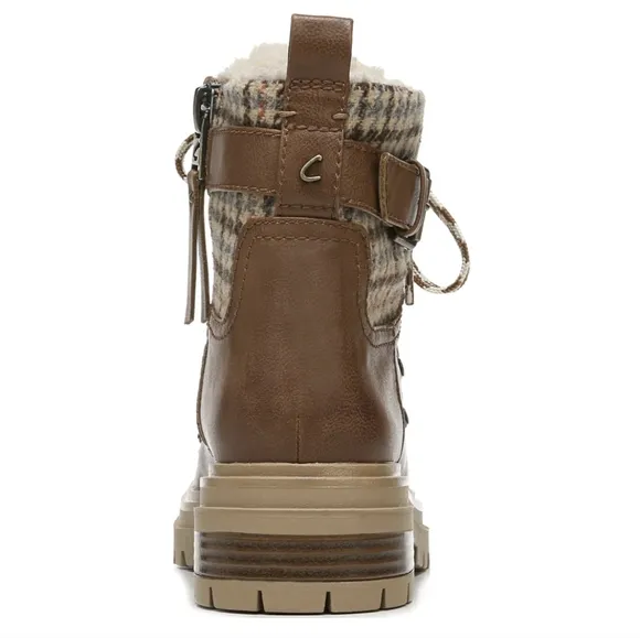 CIRCUS by SAM EDELMAN Gretchen  Shearling Hiker Boots ~ New In Box