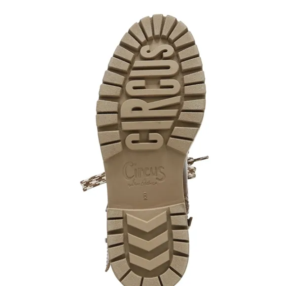 CIRCUS by SAM EDELMAN Gretchen  Shearling Hiker Boots ~ New In Box