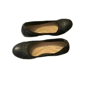 Clarks Women's Meadow Opal Black Leather