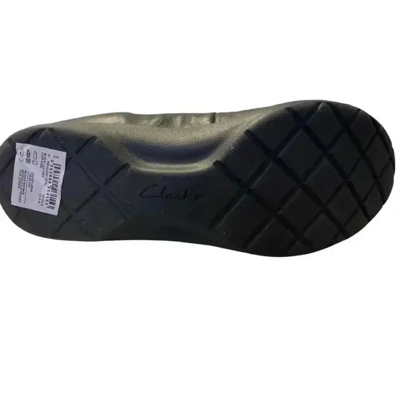 Clarks Women's Meadow Opal Black Leather