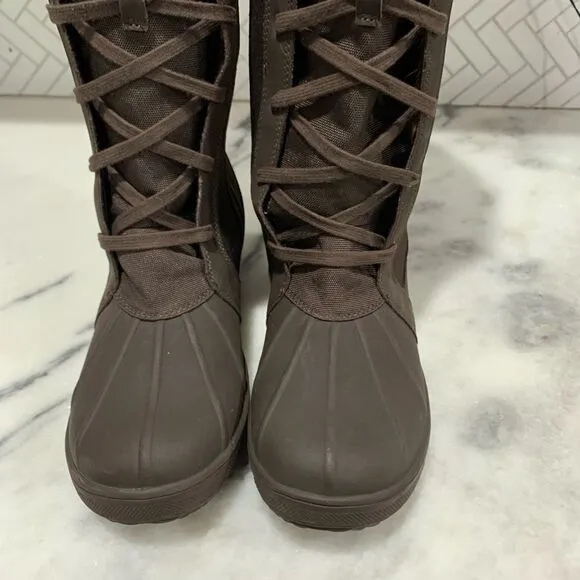 Clarks Carmina Weatherproof Dark Brown Boots