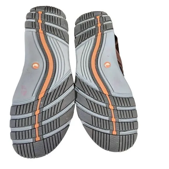 Clark's Unstructured Men's Brown Leather Un Trek Cove Sandals Size 12