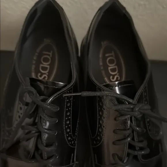 Classic Black Brogue Men's Shoes