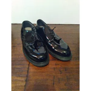 Classic Black Patent Leather‎ Oxford Dress Shoes Lace-Up Formal Business Uniform