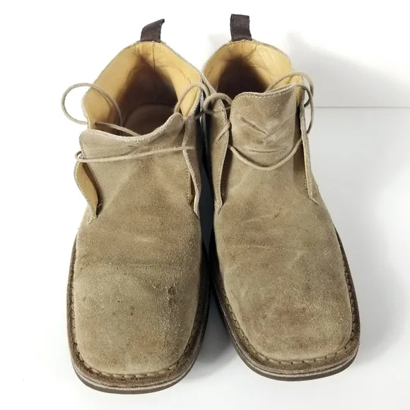 COACH Brown Suede Ankle Lace Up Shoes Men's size 11.5