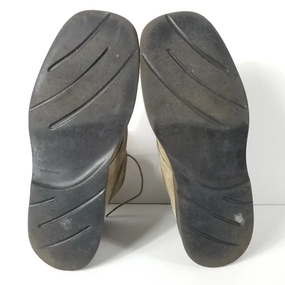 COACH Brown Suede Ankle Lace Up Shoes Men's size 11.5