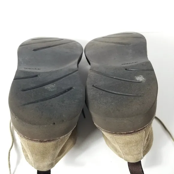 COACH Brown Suede Ankle Lace Up Shoes Men's size 11.5