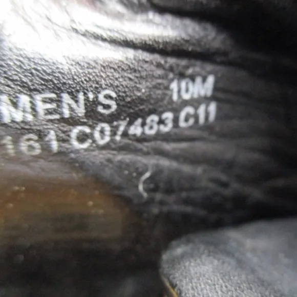 Cole Haan Black Leather Derby Shoes US 10M ﻿ ﻿