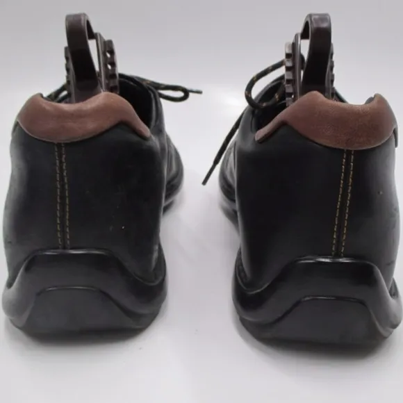 Cole Haan Black Leather Derby Shoes US 10M ﻿ ﻿