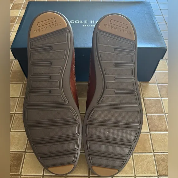 Cole Haan Brown Wingtip Oxford Shoes
