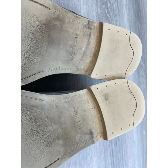 Cole Haan C13789 Men's US 10.5M Gray Distressed Suede Leather Ankle Chukka Boot