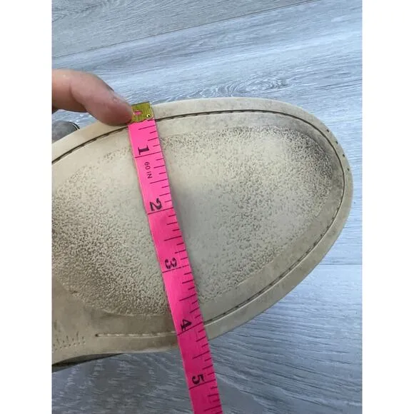 Cole Haan C13789 Men's US 10.5M Gray Distressed Suede Leather Ankle Chukka Boot